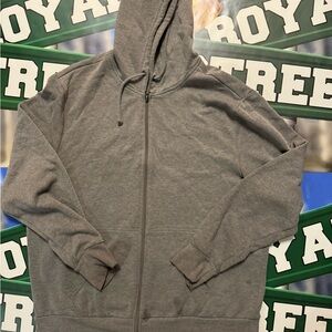 George Heather Gray Fleece Hoodie